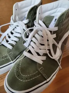 より様専用Vans オリーブグリーン ハイカットスニーカー