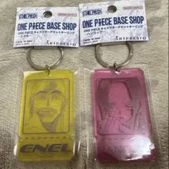 ONE PIECEベースショップ アクリルブロックチャーム エネル - メルカリ