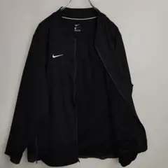 ナイキ ジャージ ブルゾン ブラック ジップアップ メンズL