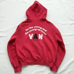 VAN JAC ヴァンジャケット バックロゴ ジップアップパーカーのサムネイル