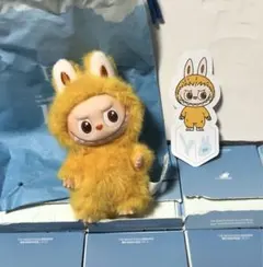 Y ラブブ イニシャル アルファベット ぬいぐるみペンダント