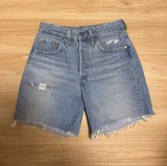 Levi's ダメージデニム ショートパンツ 501