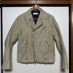 希少 美品 ユナイテッドアローズ ダブルライダース ジャケット