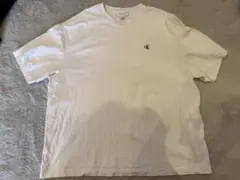 カルバンクラインジーンズ　Tシャツ　ホワイト　XLサイズ