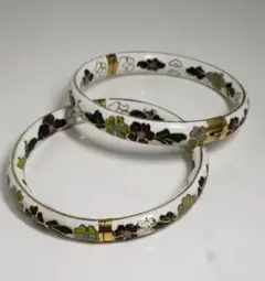 レトロ 中国 伝統工芸品 バングル