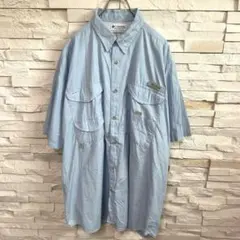Columbia コロンビア PFG半袖フィッシングシャツ XXL