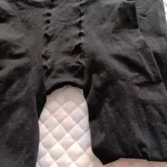 マチあり黒タイツ80デニールのサムネイル