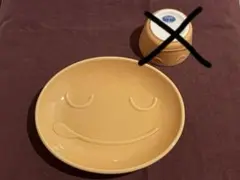 【新品、未使用】スタジオエム　ヤンミー　深皿　オレンジ