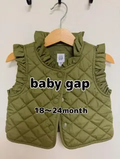Baby GAP キルティングダウンベスト　サイズ80