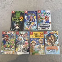 Switch マリオシリーズ ゲームソフト まとめ売り 8点 - メルカリ