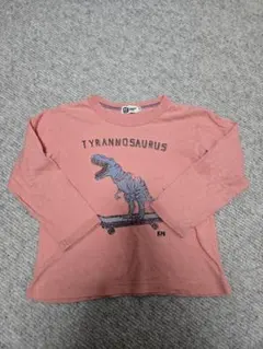 KP Boy 恐竜プリント 長袖カットソー 100cm