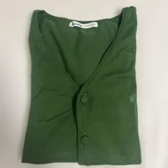 BEAMS BOY コットンVネックカーディガン