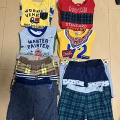 ミキハウス　ダブルビー　ホットビスケッツ トレーナー&パンツ　110