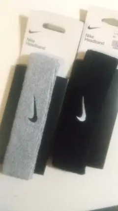 NIKE ヘッドバンド 黒灰セット NIKEFC