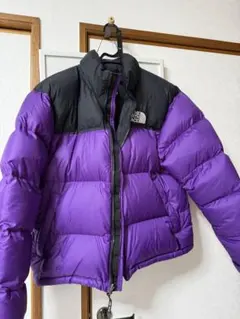 THE NORTH FACE ダウンジャケット L 紫/黒