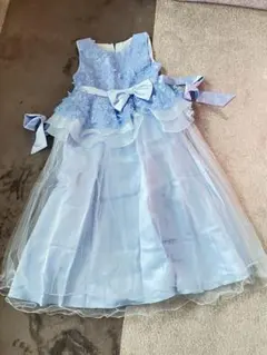 水色 フォーマルドレス 130cm