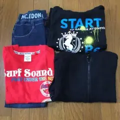 秋冬物4点セット オール130サイズ