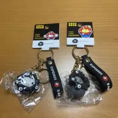 サンリオ 黒ミャクミャク ポムポムプリン シナモロール 万博 キーホルダー