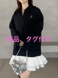 スナイデル　スキッパーミニワンピース