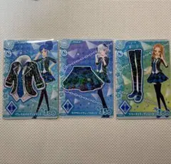 アイカツアンコール　ブラックストライプジャケットコーデ