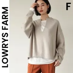 【LOWRYS FARM 】ローリーズファーム カノコスリットプルオーバー