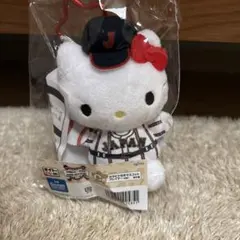 タイトーくじ 侍ジャパン サンリオ C賞 ハローキティ マスコット WBC