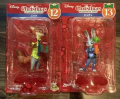 Happy くじ　クリスマスオーナメント　ズートピア　2体セット