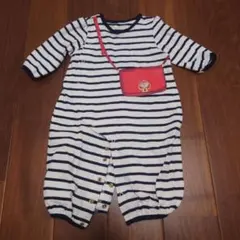 【即日発送◎】kate spade ストライプロンパース 50-70