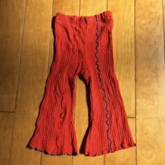 マーキーズ　メローリブフレアーパンツ　サイズ90