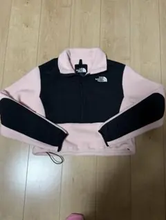 THE NORTH FACE ショート丈 フリースジャケット ピンク・黒 M