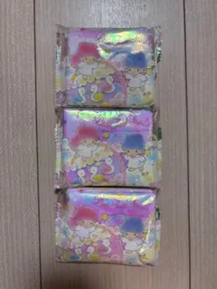 リトルツインスターズ キキララ ポケットティッシュ3個セット レトロ