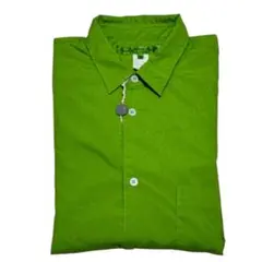 新品★ コムデギャルソンシャツ forever 長袖 グリーン 希少カラー M