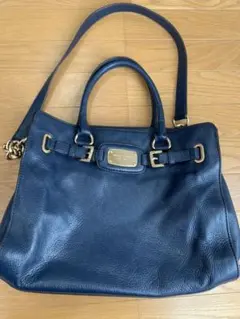 [通学・通勤におすすめ]Michael Kors ネイビー　バッグ　保管袋付き