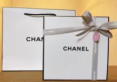 【美品】正規品5点CHANELラッピング用品セット