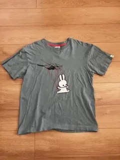 美品★CUNE Tシャツ マリオネット うさぎ M バンクシー？のサムネイル