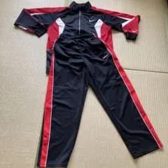 Nike DRI-FIT ジャージセット メンズ　ブラック/レッド　Mサイズ