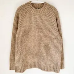 UNIQLO ユニクロ　ニット　セーター　モコモコ　ベージュ　XL