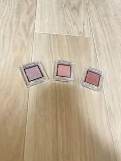 ADDICTION単色アイシャドウ 3個セット ピンク系