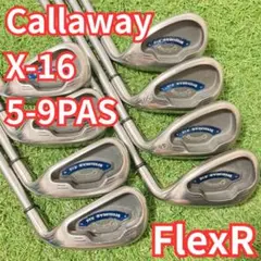Callaway X-16 アイアン 5-9PAS R 8本セット