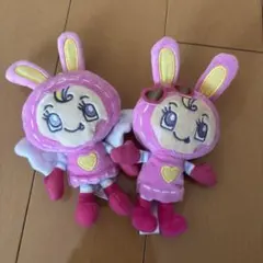 メゾピアノ ベリエちゃん ぬいぐるみ　キーホルダー　 マスコット 2体セット