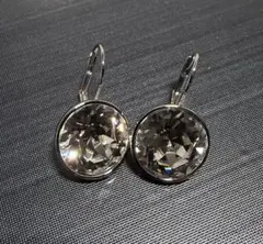 Swarovski ドロップピアス