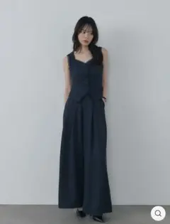 田中みな実着用MAISON SPECIALアシメラップオールインワンA23595