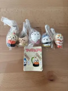 ちいかわ寿司　フィギュアキーホルダー　5点セット　ガチャガチャ