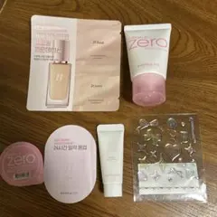 バニラコ サンプルセット6点 クレンジングバーム ファンデーション シール 下地