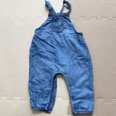 子供服　nextbaby デニム　薄手　オーバーオール　サロペット　80