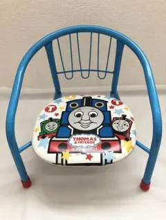 トーマス　豆椅子　水色男の子ベビーキッズ　豆イス　豆いす
