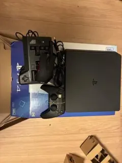 PlayStation 4 本体 500GB コンバーターと社外コントローラー付