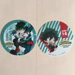 僕のヒーローアカデミア　アニメイトカフェ　特典コースター　緑谷