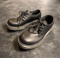 Dr.martensドクターマーチン3ホールブーツ19cm US13黒靴