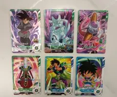 ドラゴンボール　カード　スーパーダイバーズ　ゴクウブラック　ブロリー　ウイス